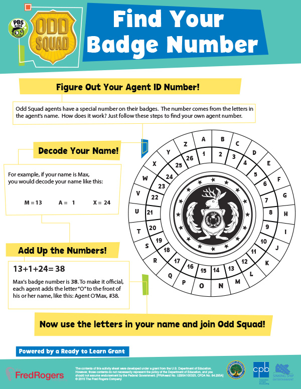 Find Your Badge Number